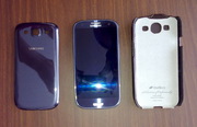 Cмартфон Samsung Galaxy S III 16GB (i9300). Цвет Pebble Blue. + чехол